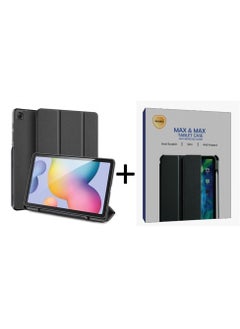 Max & Max Max & Max STAP610B Folio Case with Screen Protector For Samsung Tab S6 Lite  - Image 1