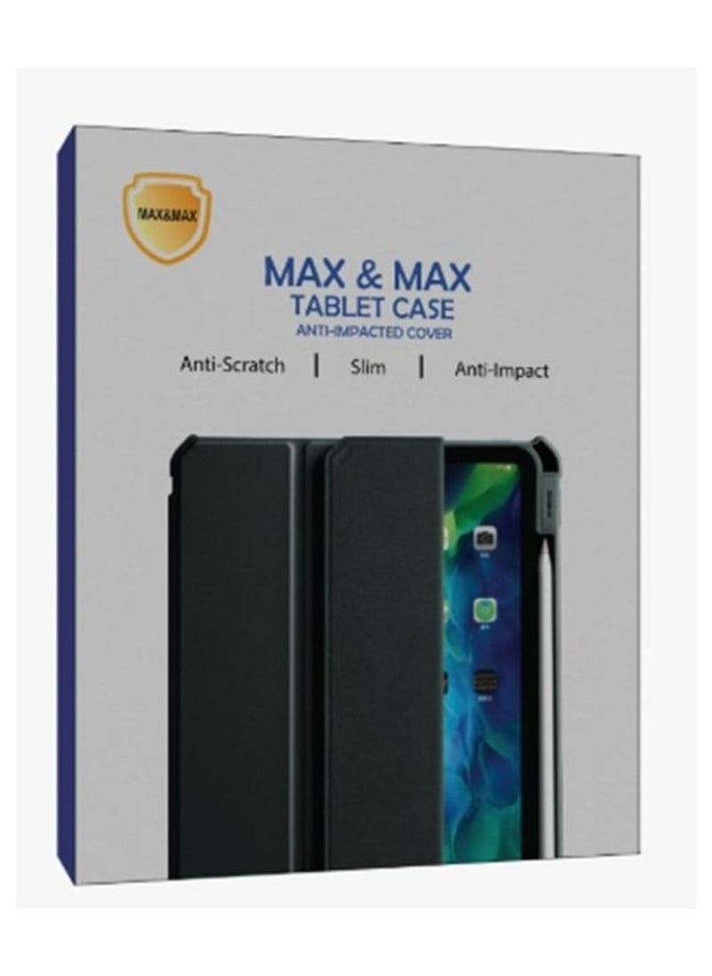 Max & Max - Max & Max STAP610B Folio Case with Screen Protector For Samsung Tab S6 Lite - Image 1