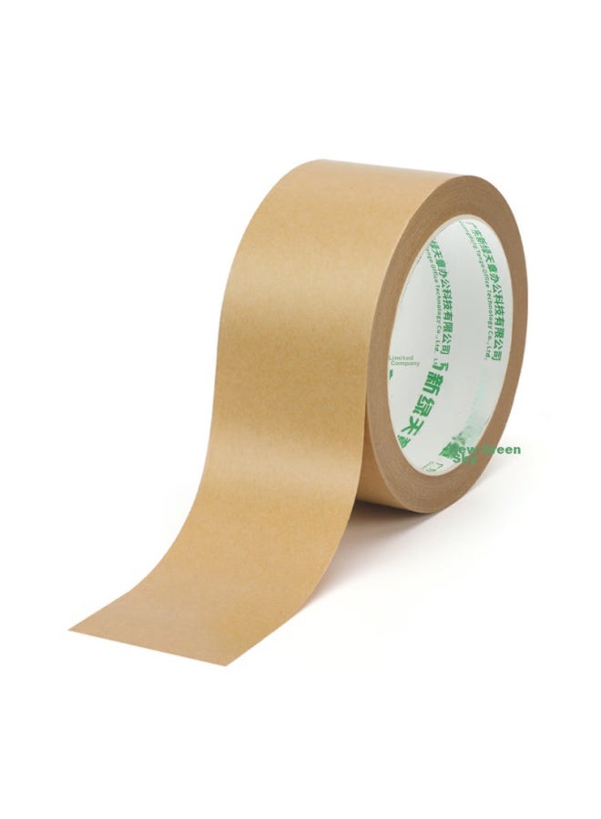 Tango Kraft Paper Tape 60mm*18m*5 Rolls 125um Packing Sealing Tape Non-transparent Non-residue Household Workshop Production Packing Tape Supplies T19623 - Image 4