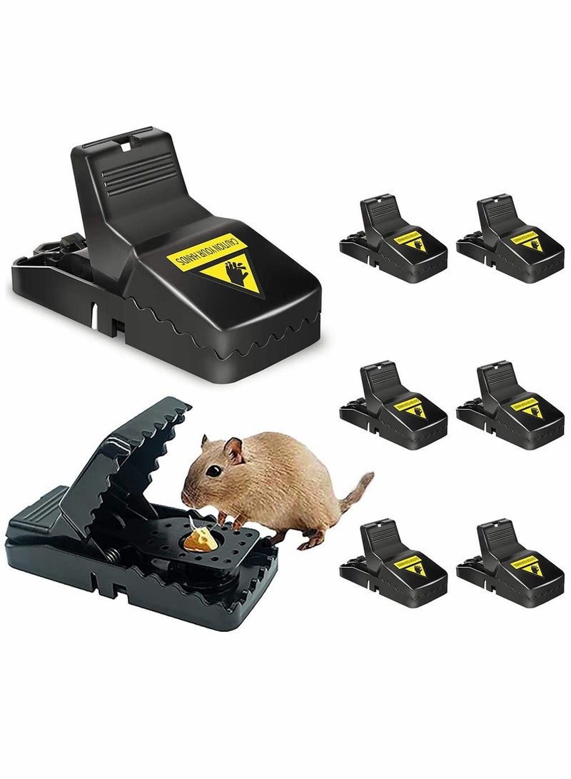 هومار كيت 8 قطع البلاستيك الفأر فخ أسود - Image 1