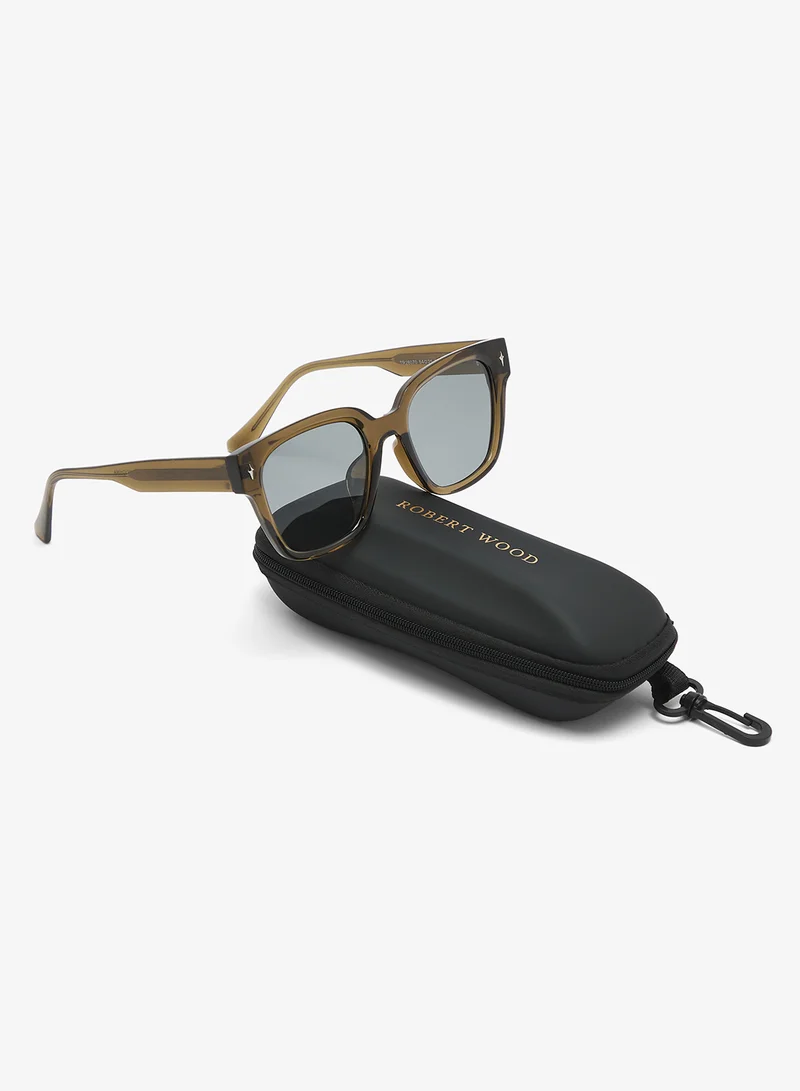 Robert Wood  Polarized Lens Oversized Square Sunglasses for Men | Best Price UAE