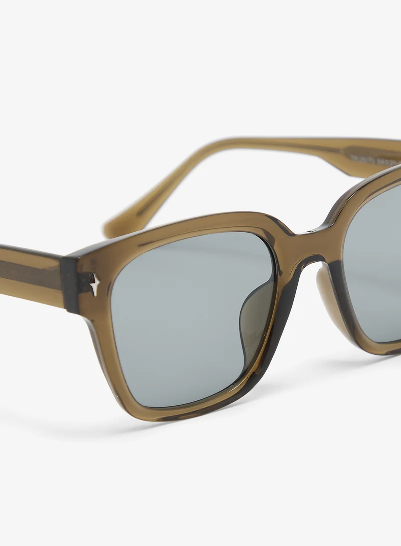 Robert Wood  Polarized Lens Oversized Square Sunglasses for Men | Best Price UAE