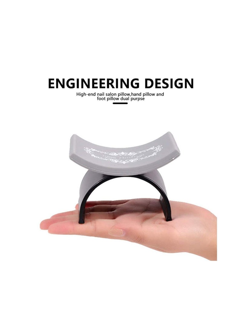Silicone Holders Nail Art Pillow Salon Hand Rest Silicone Hand Cushion Hand Holder Arm Rest Support for Nails Manicure Accessory Salon Silicone Holder - Image 2