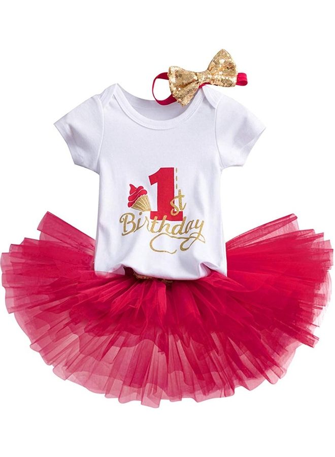نيبمينينت Princess Party Dress With Headband 80cm - Image 1
