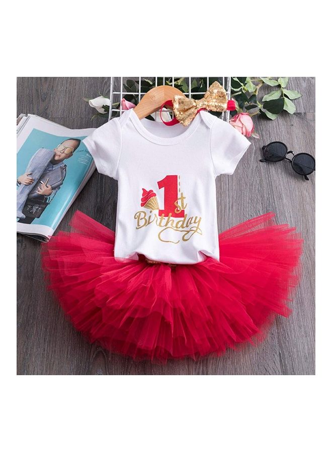 نيبمينينت Princess Party Dress With Headband 80cm - Image 4