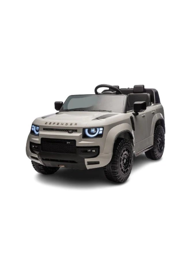 Land Rover Defender Licensed Ride On Car 12V - Grey - Image 3