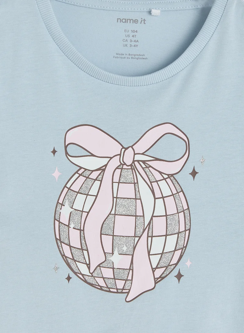 Name It  Kids 2-Pack Short Sleeve Regular Fit Tops for Women | Best Price UAE