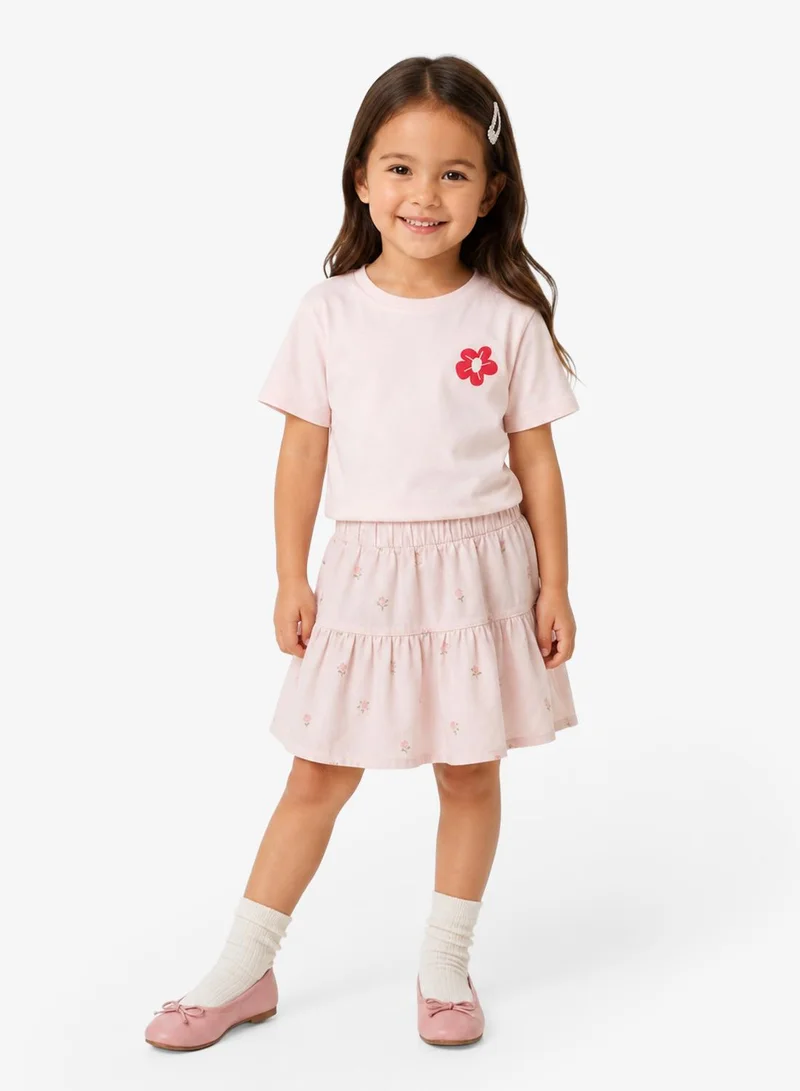 Name It  Kids 2-Pack Short Sleeve Regular Fit Tops for Women | Best Price UAE
