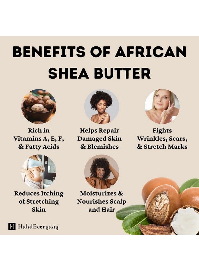 Kyabo Yabo New Pure African White Ivory Shea Butter 5Lbs Premium 100% Natural Virgin Raw Organic Grade A Unrefined Ghana Skin Beauty Care Face Body Hair Scalp Non Gmo Natural Karite - Image 3