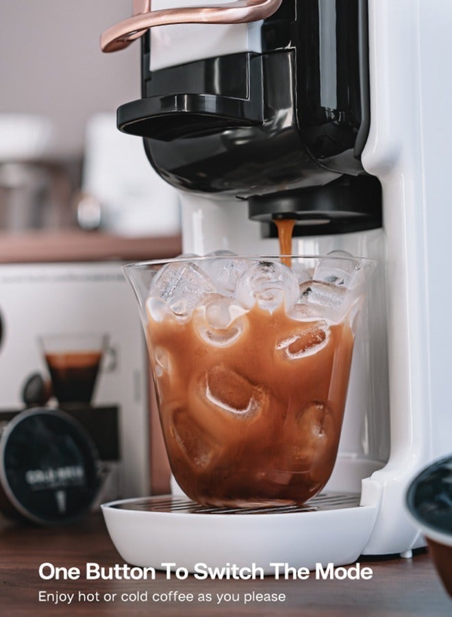 هيبرو HiBREW 5 في مقهى متعدد كبسولات آلة قهوة ساخنة/باردة جبن شرق -شرق مقهى أرضية 20 بار H2BOne-click لشرب الشاي، خفيفة ورشيقة - Image 4