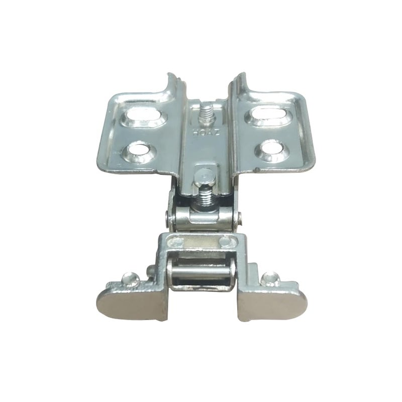 BTL Aluminium Frame Door Autoclose Hinges NonSoftclose Regular Slide On Hinge 0 Crank Full Overlay 60 Hours Salt Spray TestingMaterial Cold Roll SteelNickel Plating1 Pair BAHRAS0 - Image 5