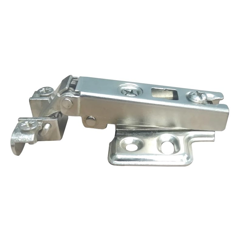 BTL Aluminium Frame Door Autoclose Hinges NonSoftclose Regular Slide On Hinge 0 Crank Full Overlay 60 Hours Salt Spray TestingMaterial Cold Roll SteelNickel Plating1 Pair BAHRAS0 - Image 3