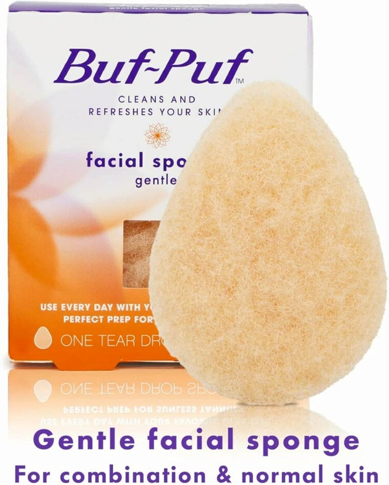 Buf-Puf Gentle Facial Sponge, Pack of 6 - Perfect for Cleansing and Exfoliating - Image 2