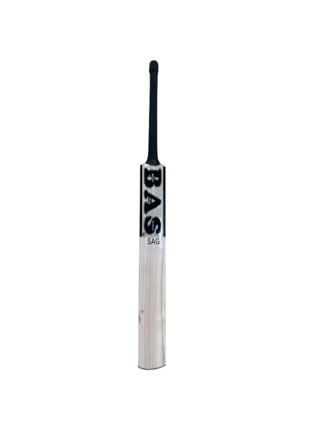 SAG Sports BAS Lite Weight English Willow Cricket Bat for 15+ Years (1kg). - Image 4