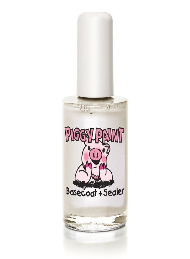 Piggy Paint | Girls Nail Polish | Cruelty-free, Vegan, & Low Odor for Kids | Base Coat + Sealer - Image 1