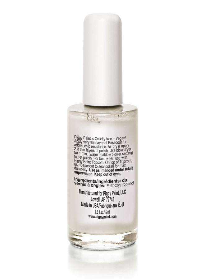 Piggy Paint | Girls Nail Polish | Cruelty-free, Vegan, & Low Odor for Kids | Base Coat + Sealer - Image 2