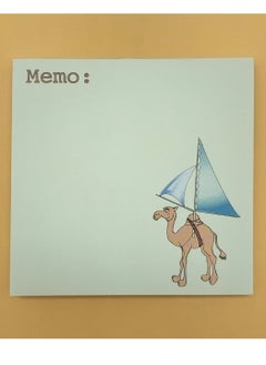 Generic BEEN THERE – SAUDI ARABIA MAGNETIC MEMO PAD WITH CAMEL DESIGN  - Image 1