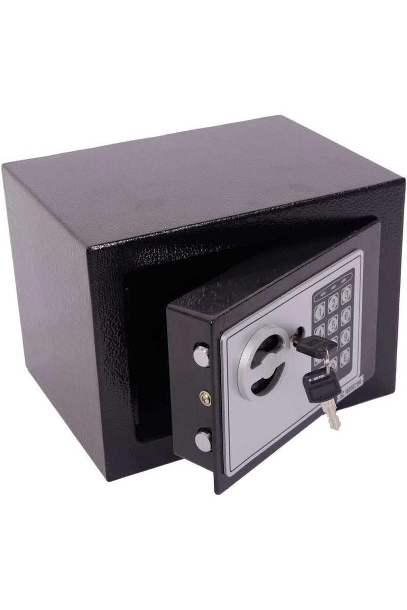 REXA Digital Electronic Safety Locker – Black Secure Safe Box - Image 2