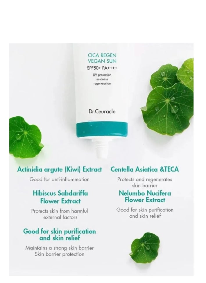 Dr. Ceuracle Cica Regen Vegan Sun SPF50 50ml
