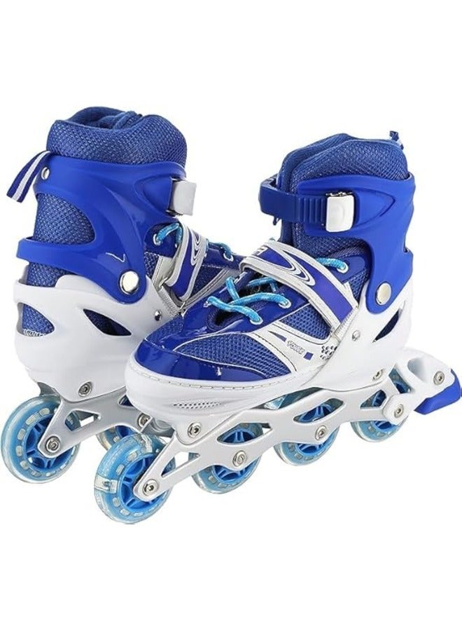 Generic Skating shoes double calf single row (39-42) - blue size:39-42 - Image 1