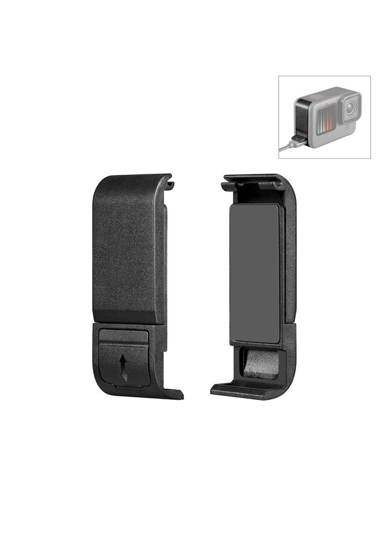 PULUZ PULUZ POM Plastic Battery Side Interface Cover for GoPro HERO10 Black / HERO9 Black  - Image 1