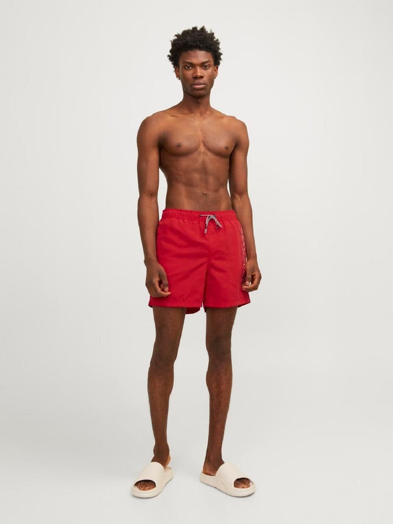 Jack Jones Men's Printed Swim Shorts 12253118  - Image 2