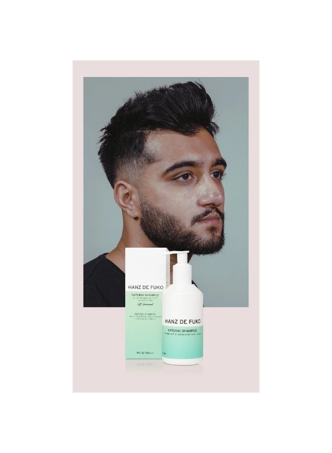 Hanz de Fuko Natural Shampoo & Conditioner Set 237ml Sulfate Free and Paraben Free Hair Care Duo - Image 2