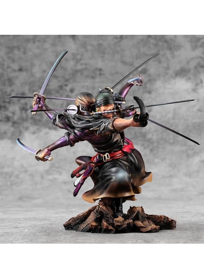 Megahouse - WA-Maximum Collection Figures, Demon's Souls Kyuutou-ryuu Asura Roronoa Zoro Limited Edition, Toy Decoration Collectible Gift from One Piece Nine Knife Ryu Zoro Model  - Image 3