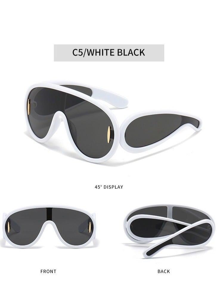 أزياء النظارات الشمسية ذات الحافة الكاملة - Image 2