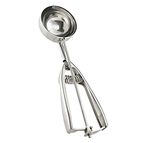 Solula-Stainless-Large-Cupcake-Scoop, Cupcake Muffin Batter Dispenser, Ice Cream Cupcake Muffin Batter Scoop, Food-grade 18/8 Stainless Steel, Size 12 - Image 1