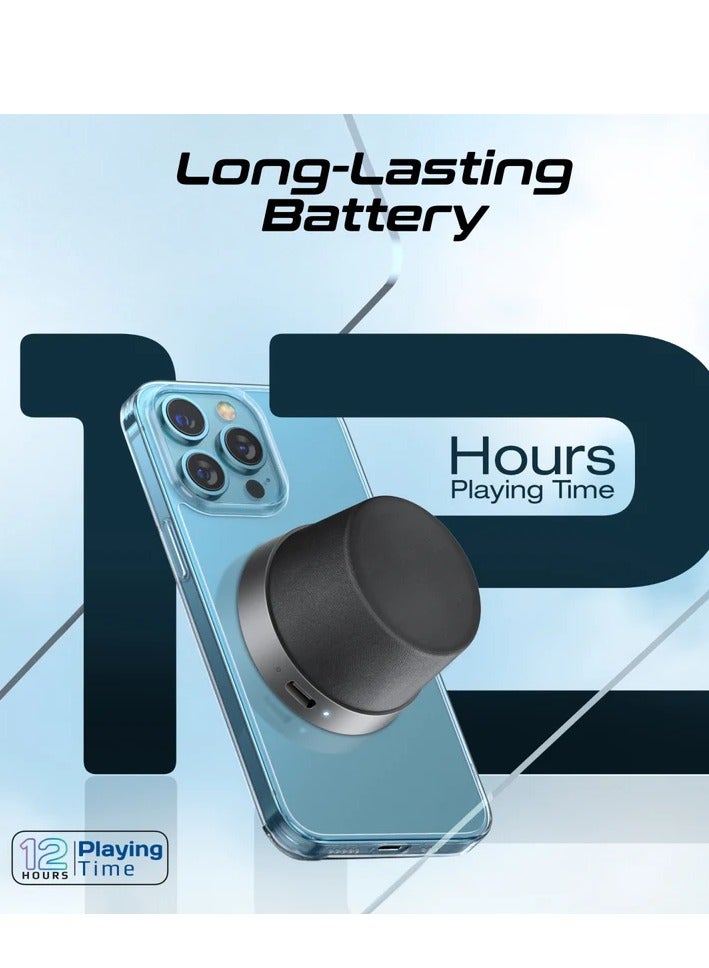High-Fidelity Mini Bluetooth Speaker with MagSafe Compatible Base - Image 3