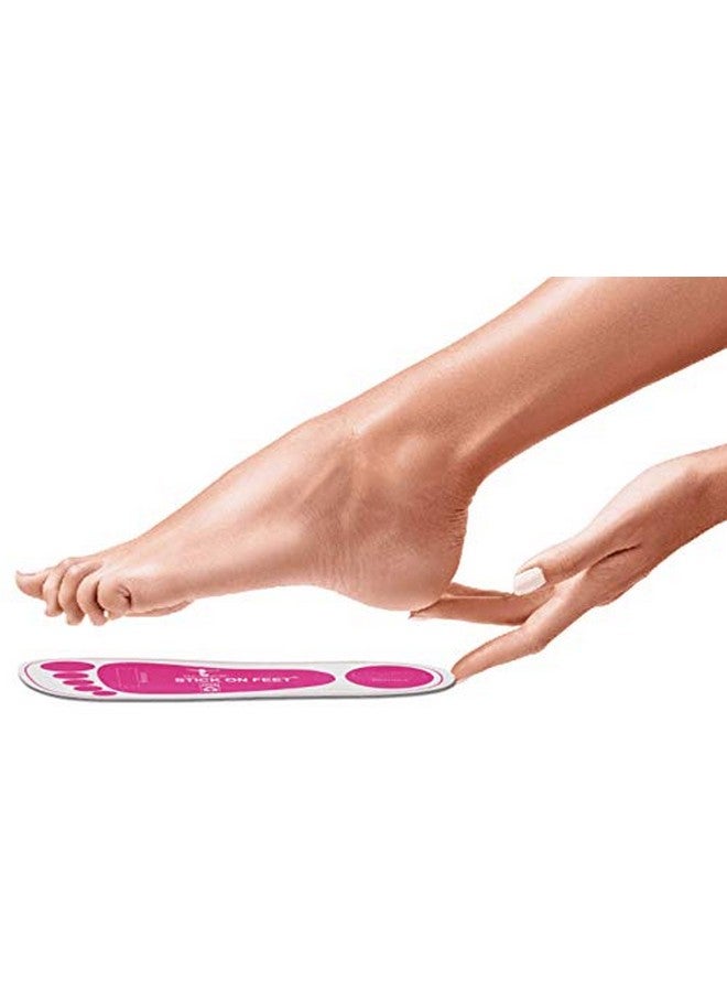 STICKONFEET 25 Pairs(50Feets) Premium Spray Tan Feet Pads Protectors Pro Sunless Airbrush Spray Tanning Tent Foot Protection - Image 5