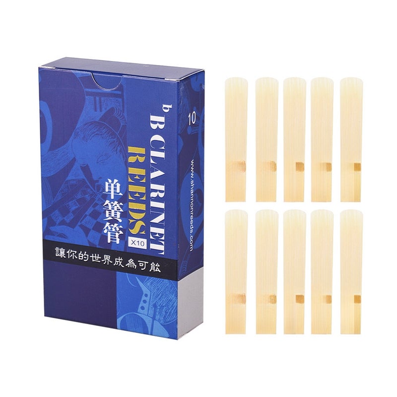 Classic Bb Clarinet Reeds Strength 2.0 for Beginners, 10pcs/ Box - Image 1