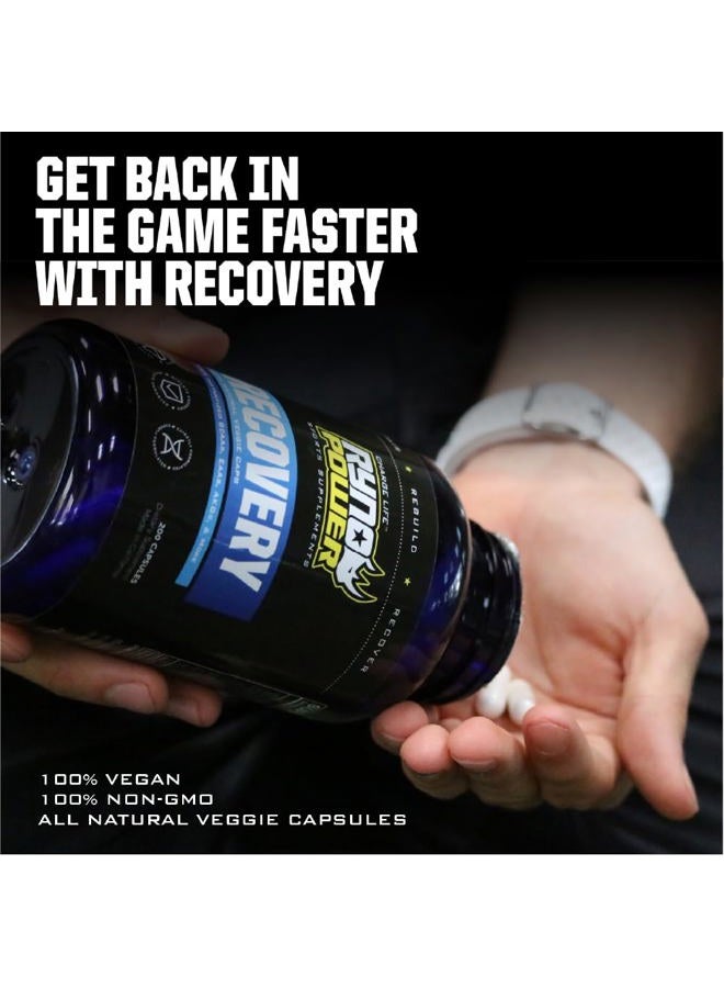 Ryno Power Recovery 100% Instantized Amino Acids 300 Capsules - Image 5