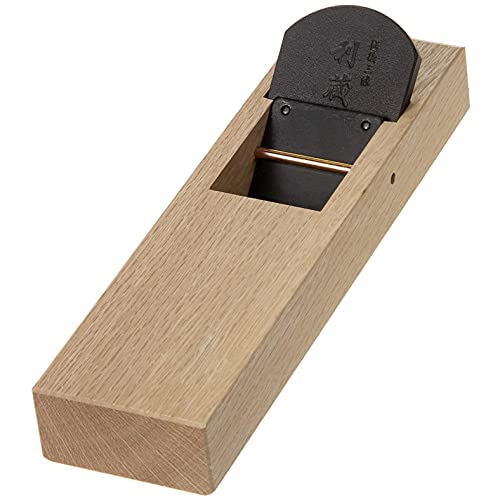 KAKURI Japanese Hand Plane Large 58mm for Woodworking [Replaceable Blade System], KANNA Block Plane Tool for Wood Chamfering and Smoothing, Made in JAPAN - Image 1