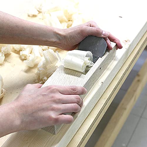 KAKURI Japanese Hand Plane Large 58mm for Woodworking [Replaceable Blade System], KANNA Block Plane Tool for Wood Chamfering and Smoothing, Made in JAPAN - Image 2