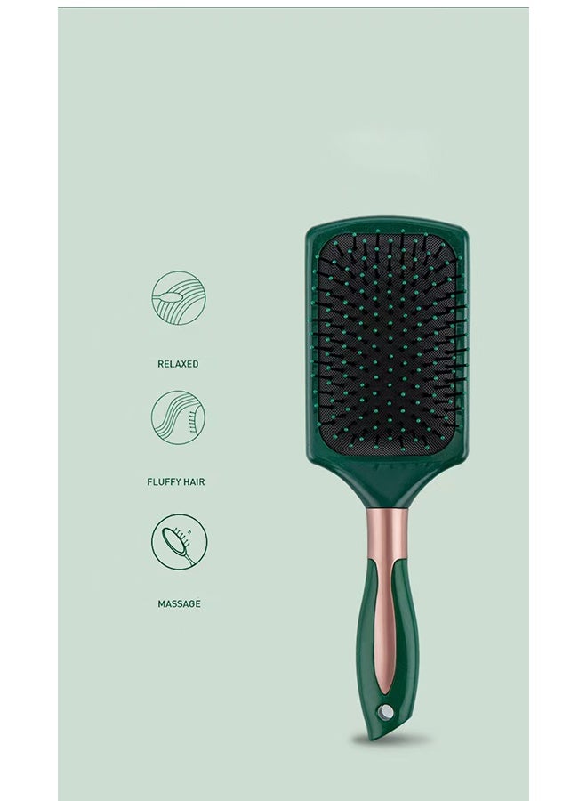 Hair Brush Set, 3pcs Hair Brush Comb with Detangling Nylon Pins, Cushion Hair Combs for Women, Men, Kids - Image 5