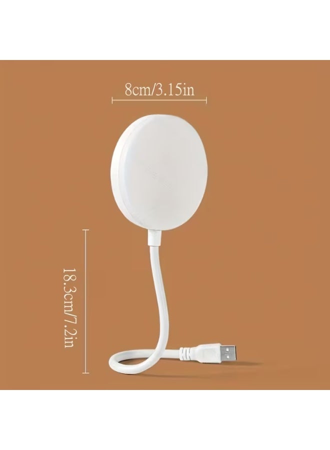 لمبة مكتب USB LED دائرية بلمس – حماية للعين – موديل P-33 - Image 1