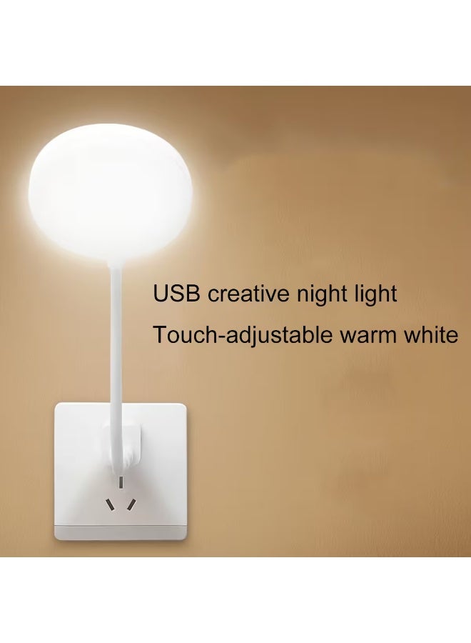 لمبة مكتب USB LED دائرية بلمس – حماية للعين – موديل P-33 - Image 4