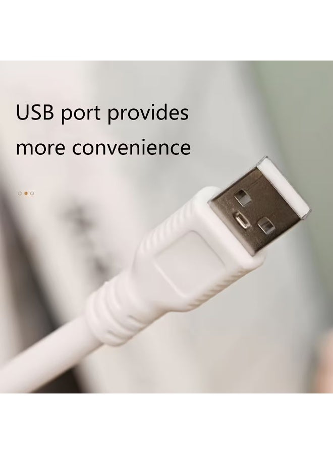 لمبة مكتب USB LED دائرية بلمس – حماية للعين – موديل P-33 - Image 5