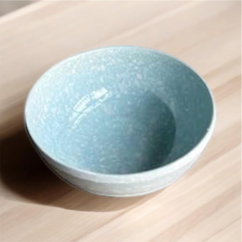 GBW Melamine Bowls 280ml 6.5inch Set of 6 Blue Colour Melamine Round Shape Morracon Soup Bowls Pasta Oatmeal Serving Bowls Dining Table Bluecolor BPA Free Stain Free Glazed Finish - Image 4