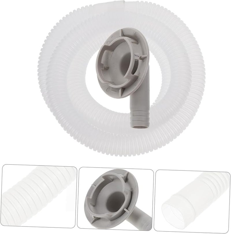 Universal 40mm Drain Hose Kit Split Unit Connector Elbow Fitting Vinyl Tube - Image 4