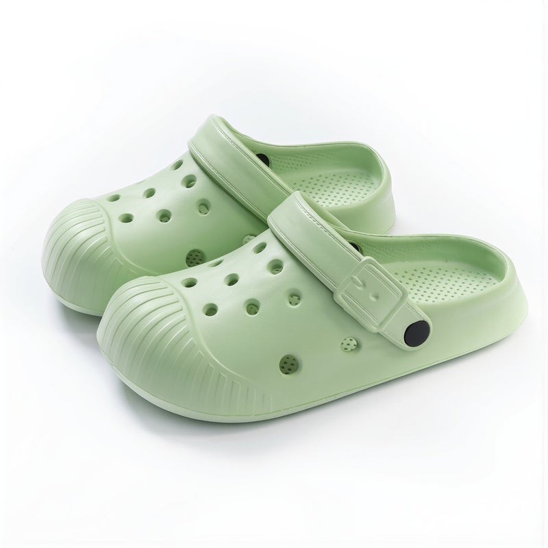 Women EVA Clogs Non-Slip Soft Lightweight Beach Pool Shower Slippers - Image 1