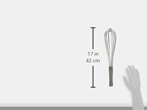 Vollrath 47093 Jacob's Pride 16" French Whip Whisk with Nylon Handle, Stainless Steel, NSF, Silver - Image 2