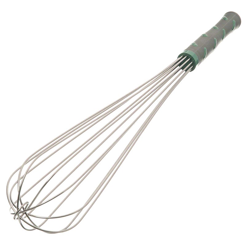 Vollrath 47093 Jacob's Pride 16" French Whip Whisk with Nylon Handle, Stainless Steel, NSF, Silver - Image 1