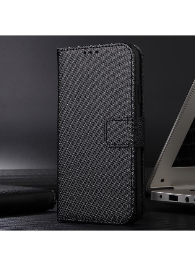 S-TOP Case For OPPO Reno12 F 5G Diamond Texture Leather Phone Case - Image 2