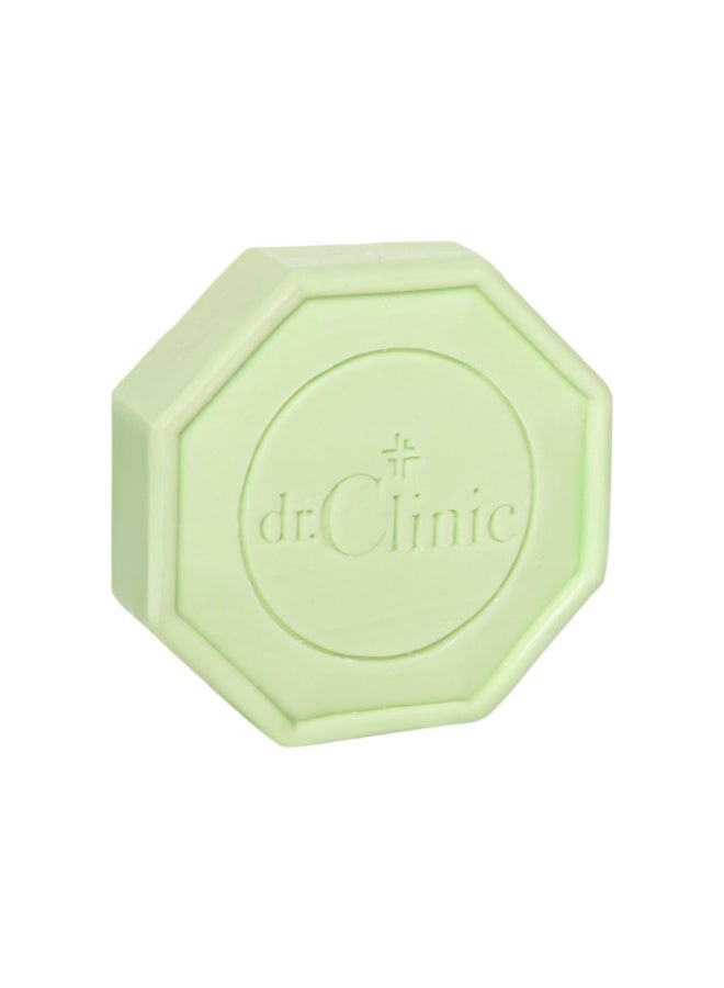 dr.Clinic DR. CLINIC | Prebiotic Soap for Oily Skin | Green Tea, Collagen, Vitamin C | Oil Control, Pore Cleansing & Brightening | Refreshing Daily Cleansing Bar | 100g - Image 2