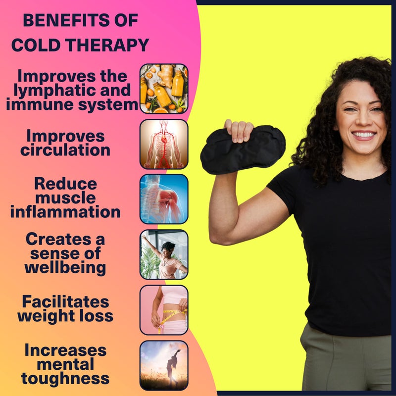 CTR BAND Relief Genius Small Gel Ice Packs for Injuries Reusable - Replacement Gel Packs for Cold Therapy Socks - Can Be Used for Face, Chest, Neck, and More - Use for Hot Or Cold Therapy to Achieve Relief - Image 2