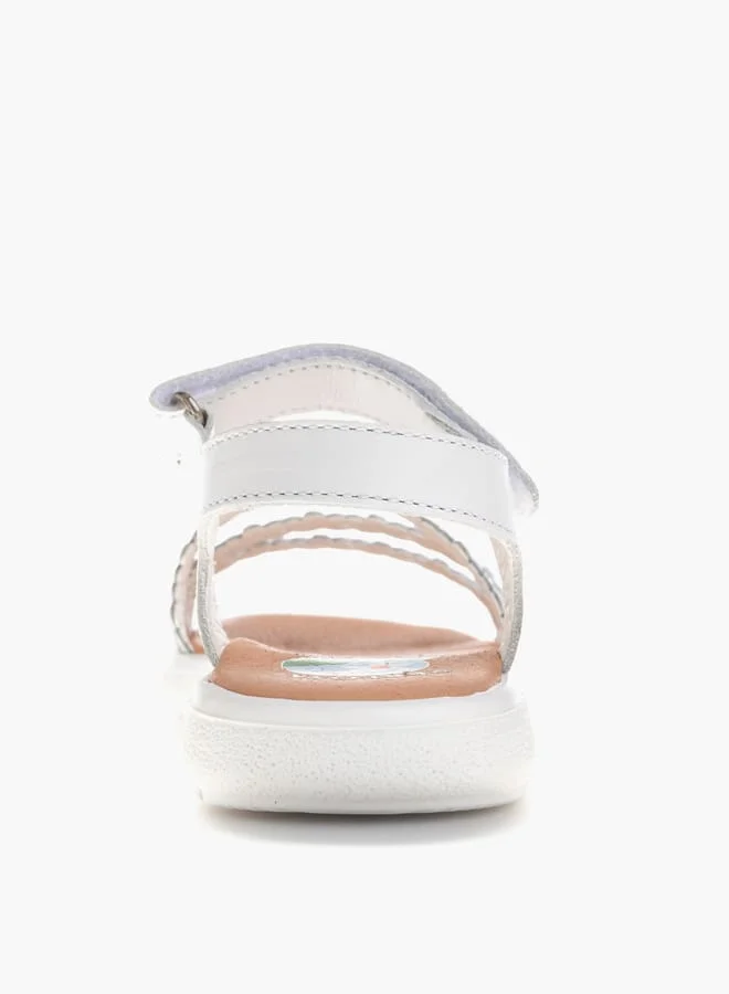 Pablosky Girls Strap Sandals With Hook And Loop Closure