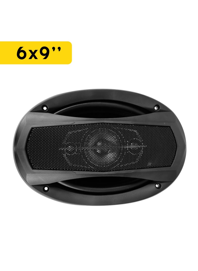 100Miles - Car Speaker 3-Way Speaker 48W/800W Speaker 6x9" Coaxial Flush Mount Music Speaker 2 Pcs Set - 100 Miles - Image 1